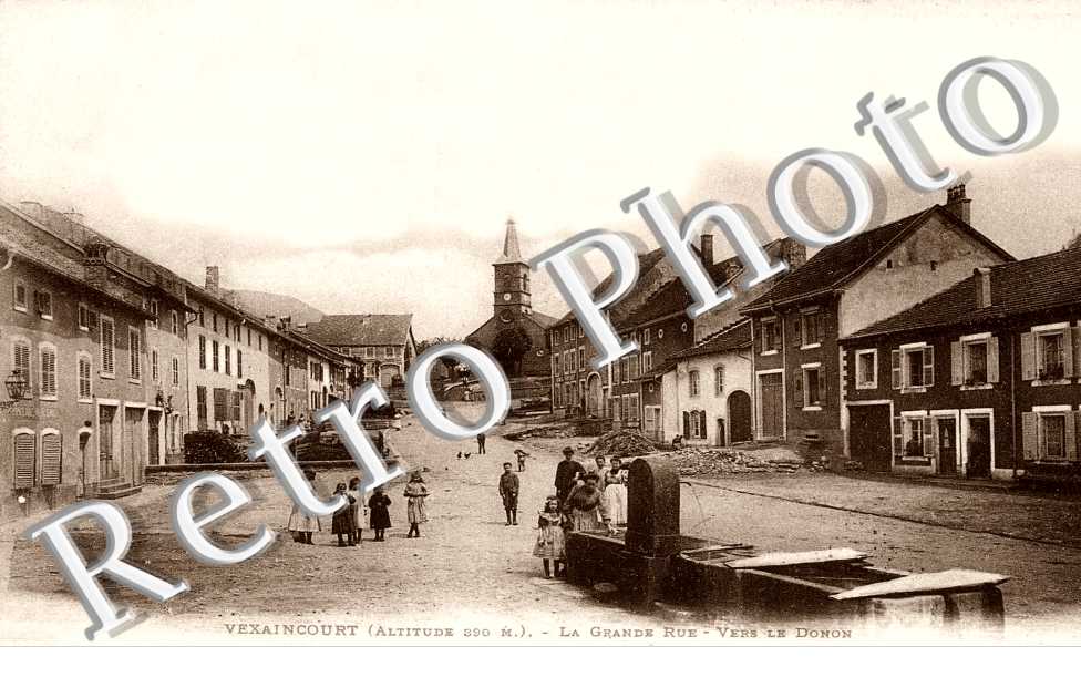 la grande rue vers le Donon