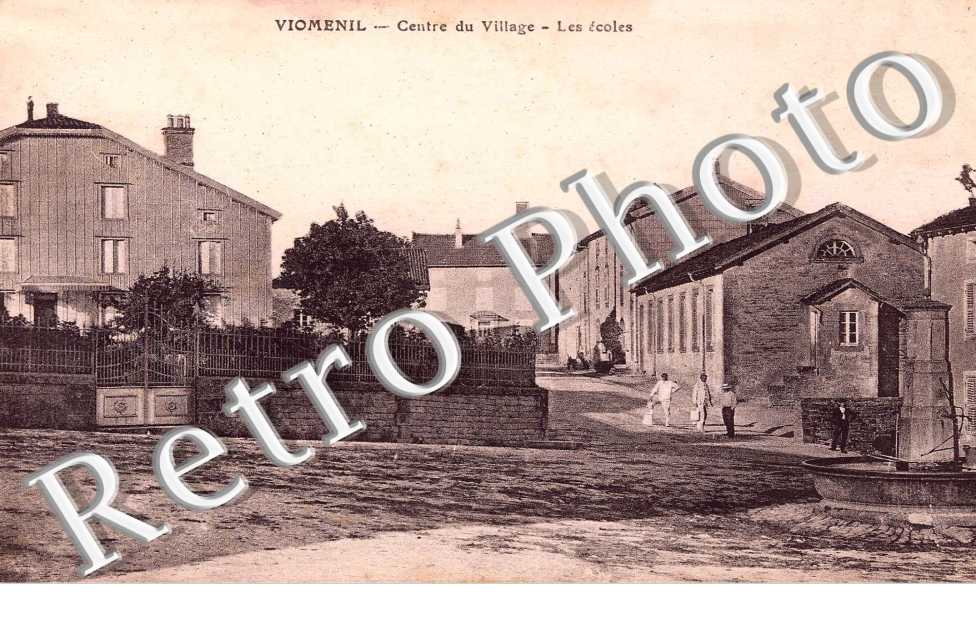 Centre du Village et les ecoles