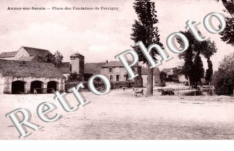 Place des fontaines de Perrigny