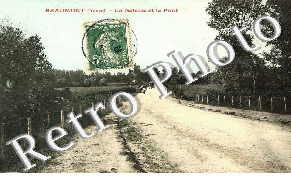 La scierie et le pont