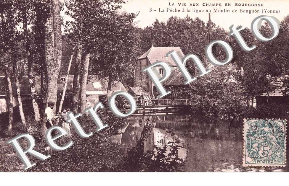 La Peche a la ligne au Moulin