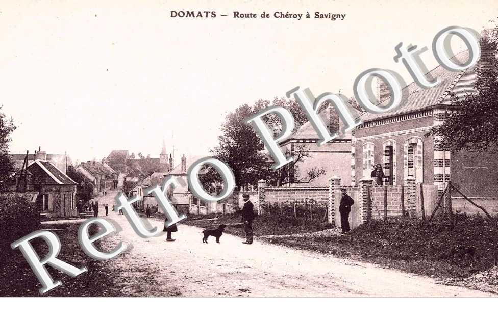 Route de Cheroy a Savigny