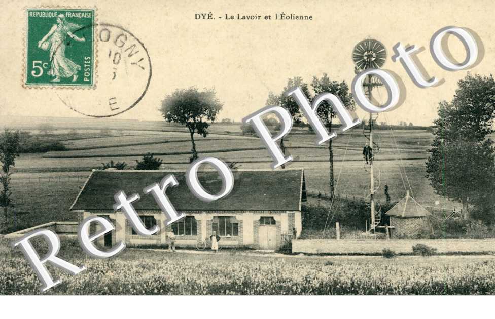 Le Lavoir et l'Eolienne