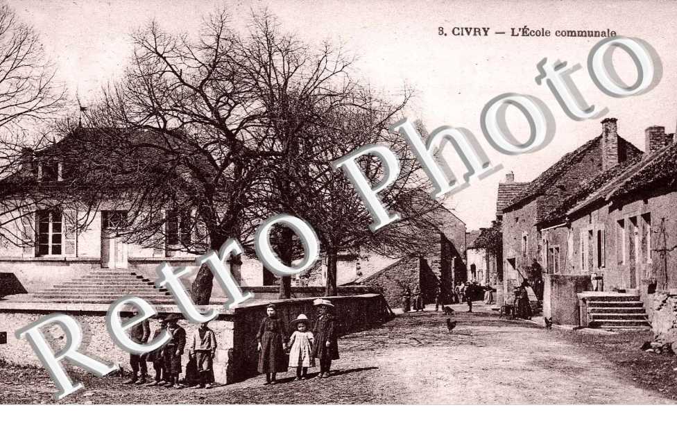 Civry, l'ecole communale