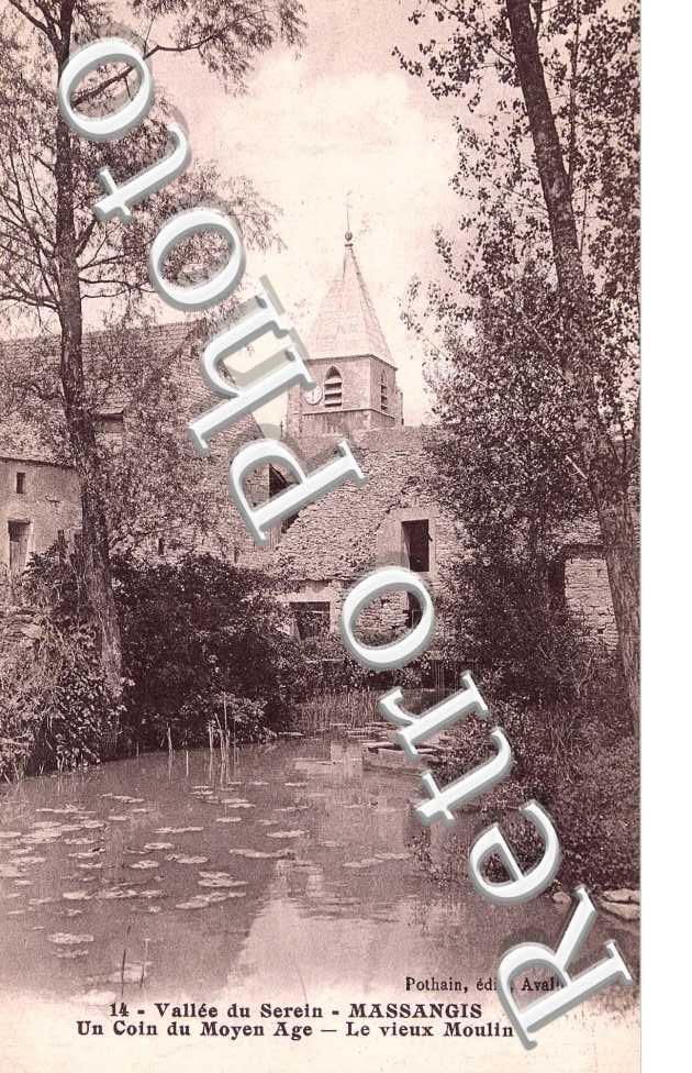 vallee du Serein, le vieux moulin