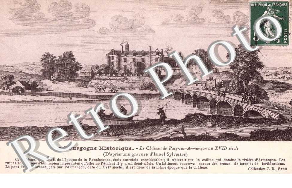 Le chateau de Pacy (gravure)
