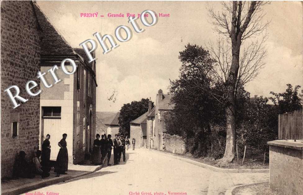 Grande rue prise de haut