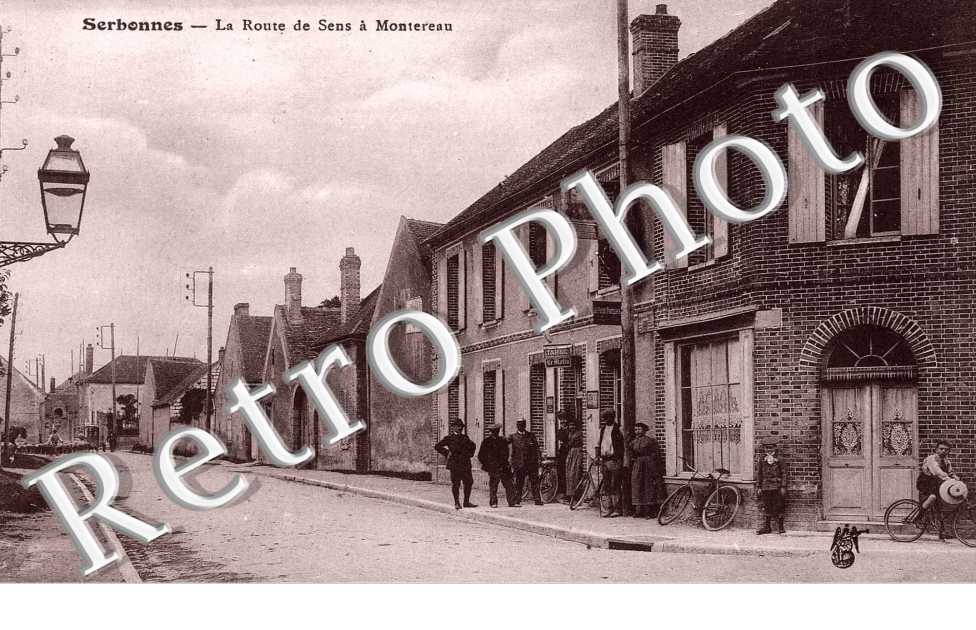 la route de Sens a Montereau