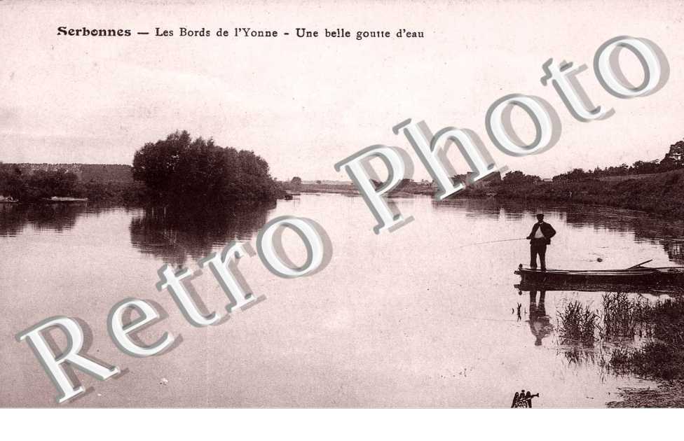 les bords de l'Yonne, une belle goutte d'eau