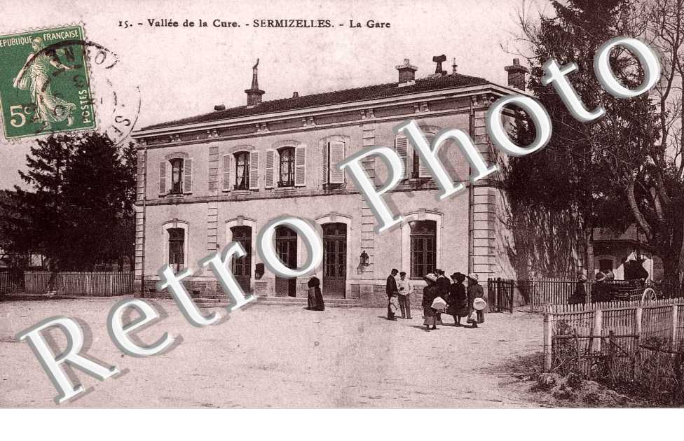 vallee de la Cure,  la gare