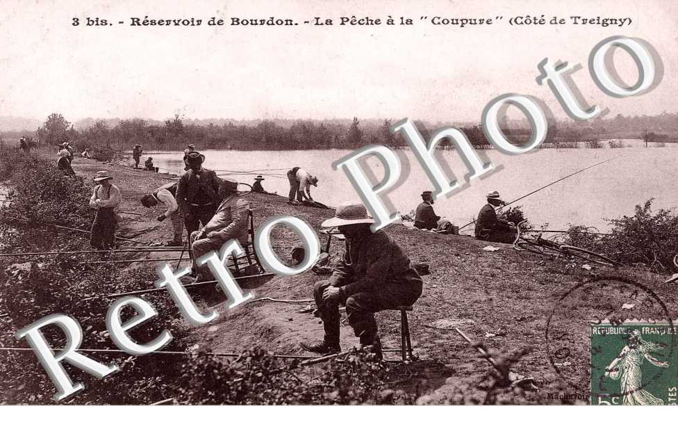 reservoir de Bourdon - La peche a la "coupure"