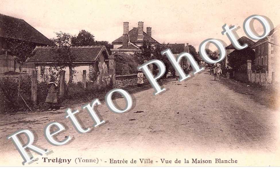 Entree de la ville - Vue de la Maison Blanche
