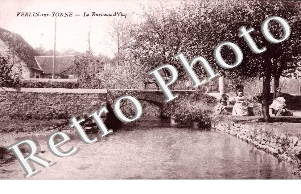 verlin sur yonne ; le ruisseau d'ocq