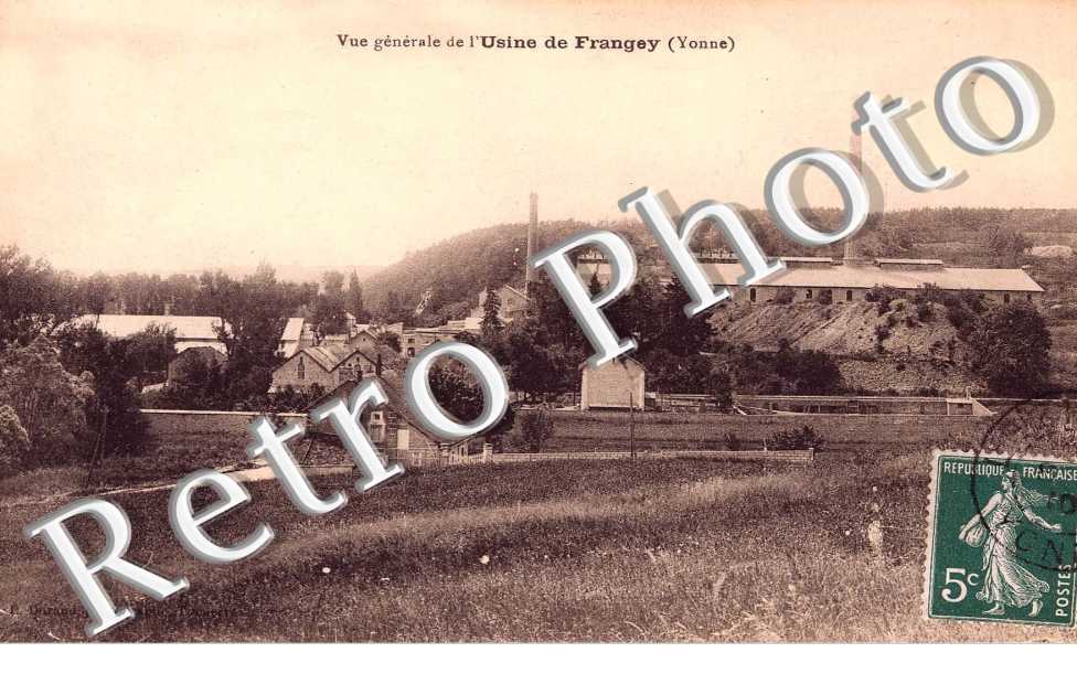Vue générale de l'Usine de Frangey