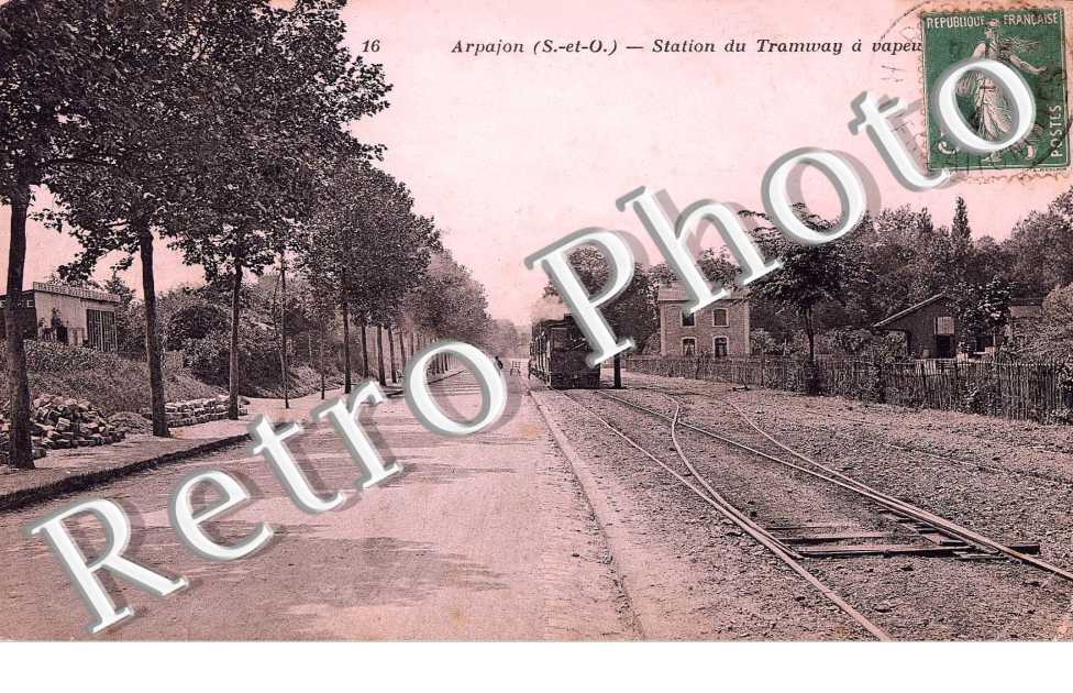 Station du tramway a vapeur