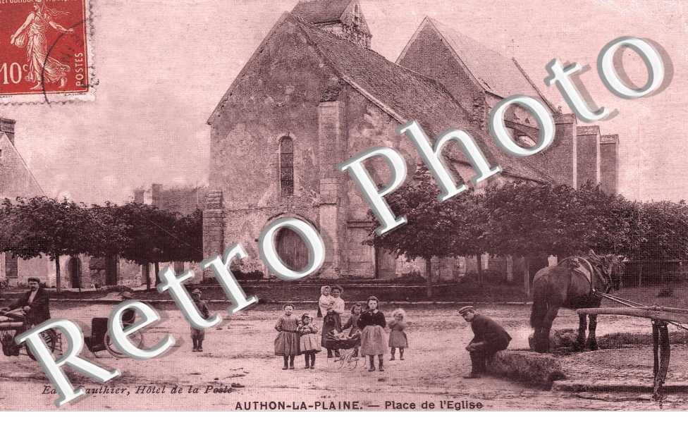 Place de l'Eglise - Edit. Gauthier, Hotel de la poste
