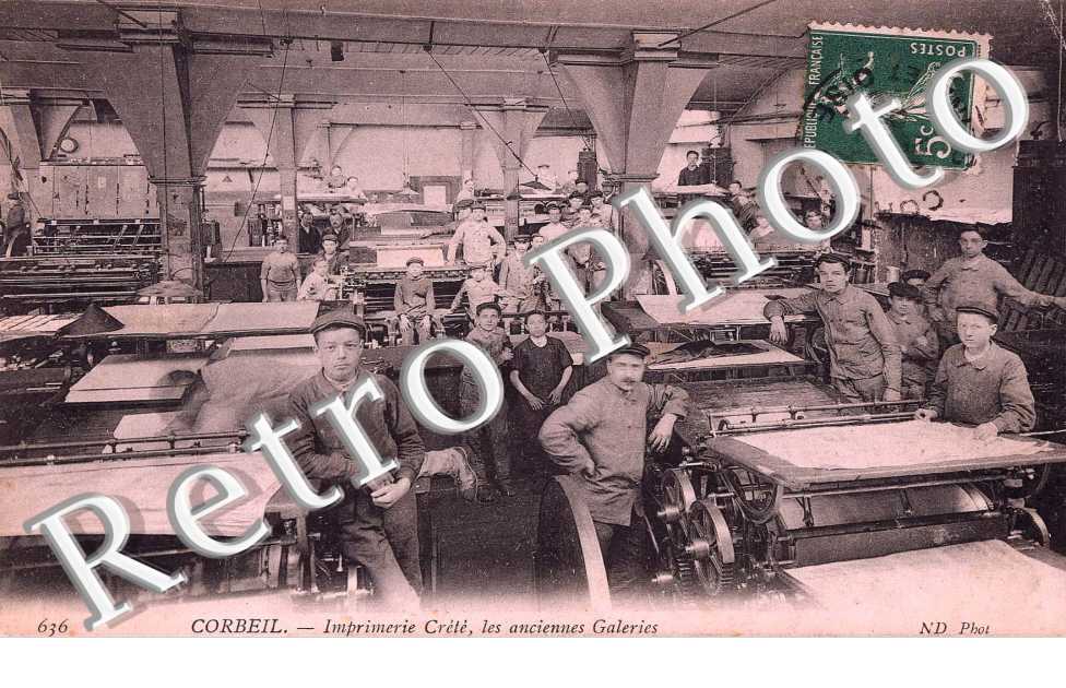 Imprimerie Crete - les anciennes Galeries