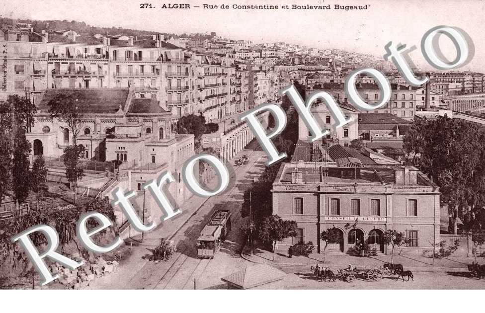 Rue de Constantine et Boulevard Bugeaud