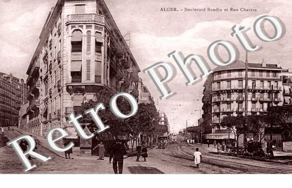 Boulevard Baudin et rue Charras