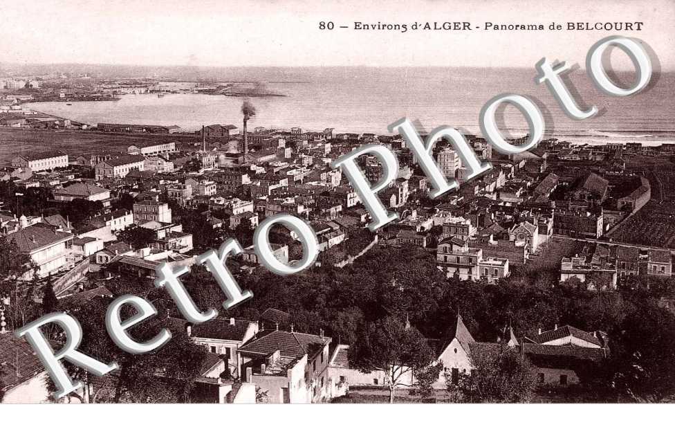 vue generale - Panorama de Belcourt