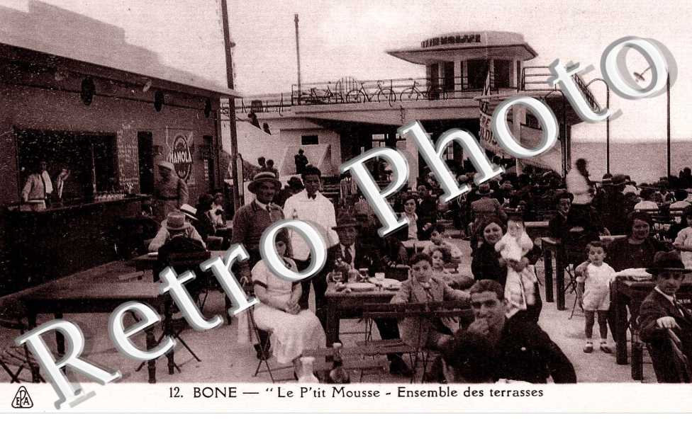 Le P'tit Mousse - ensemble des terrasses