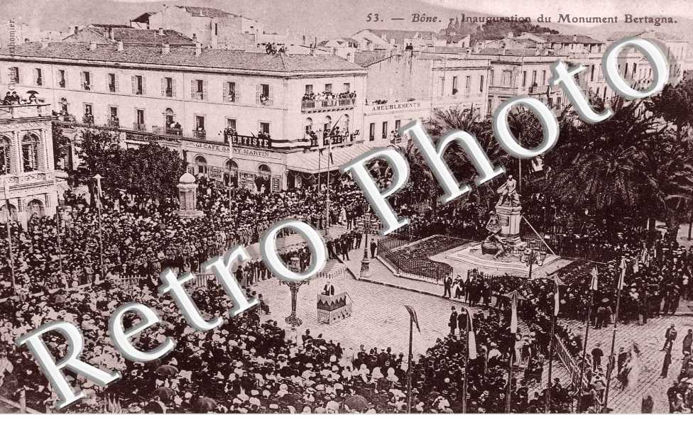 inauguration du monument Bertagna