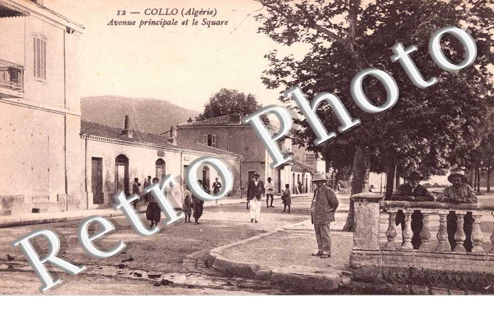 Avenue principale et le square