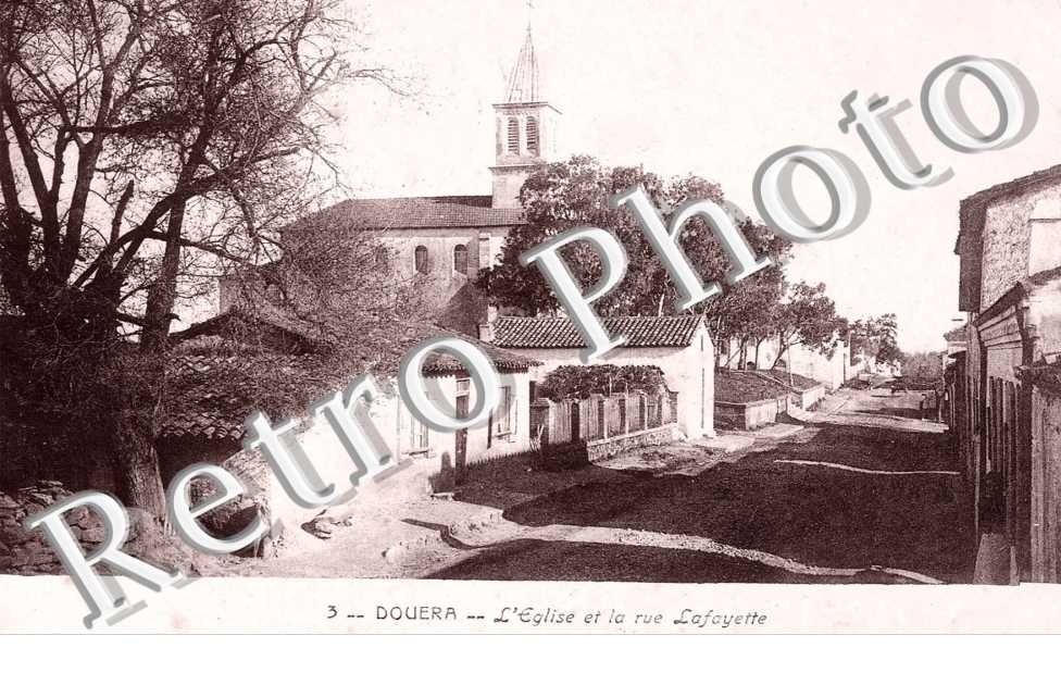 Eglise et la rue Lafayette