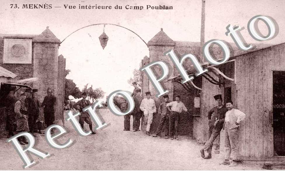vue interieure du camp Poblan
