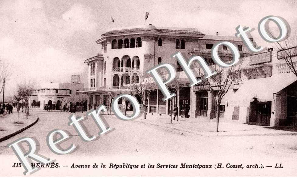 Avenue de la Republique et les Services Municipaux