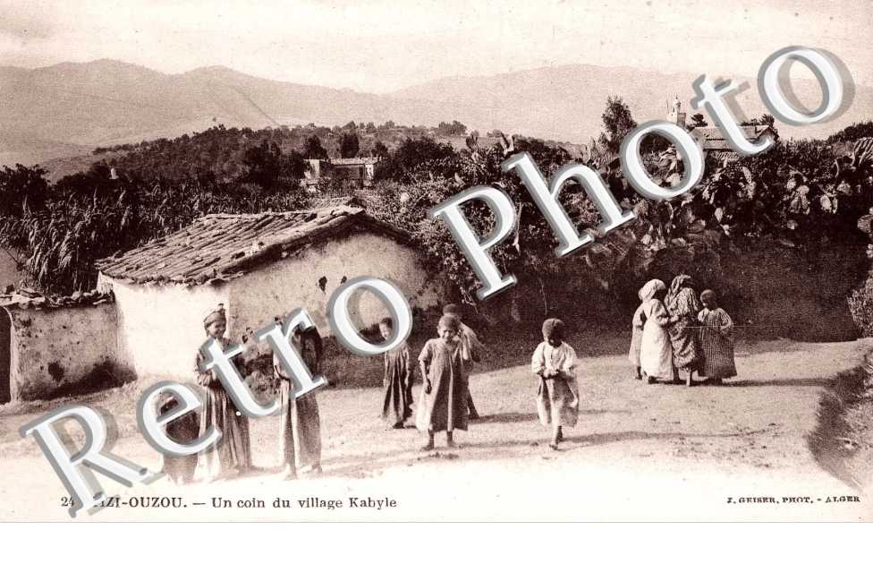 Un coin du village Kabyle