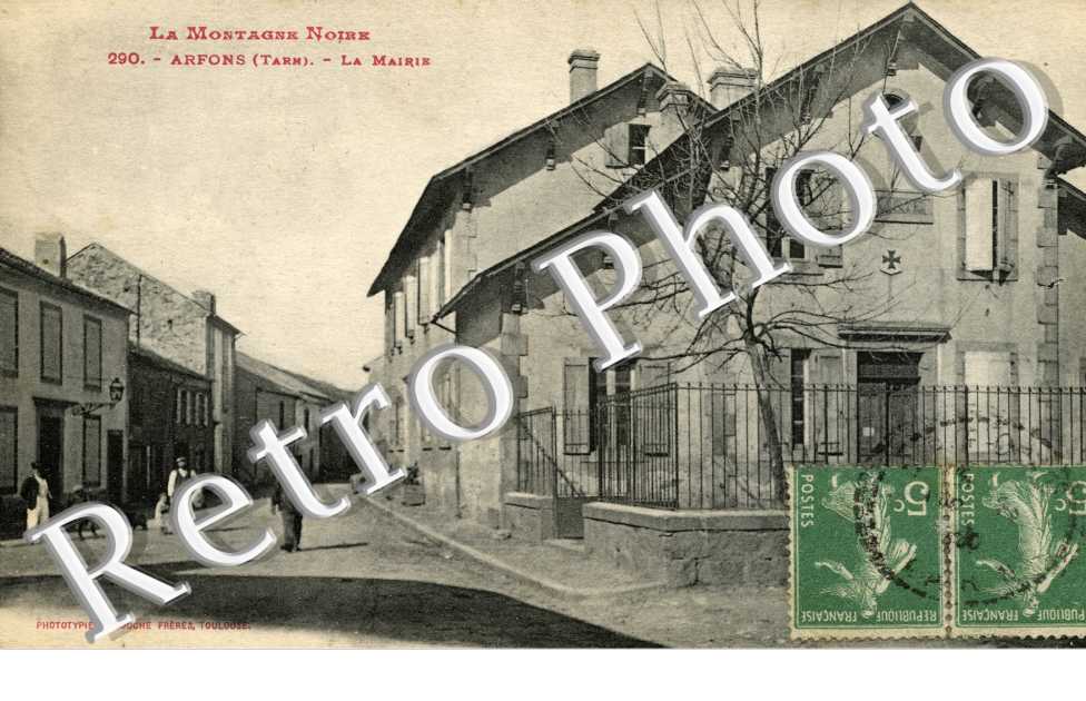 La Montagne noire - Arfons - la mairie