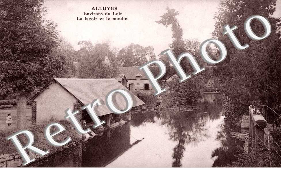 Le lavoir et le moulin