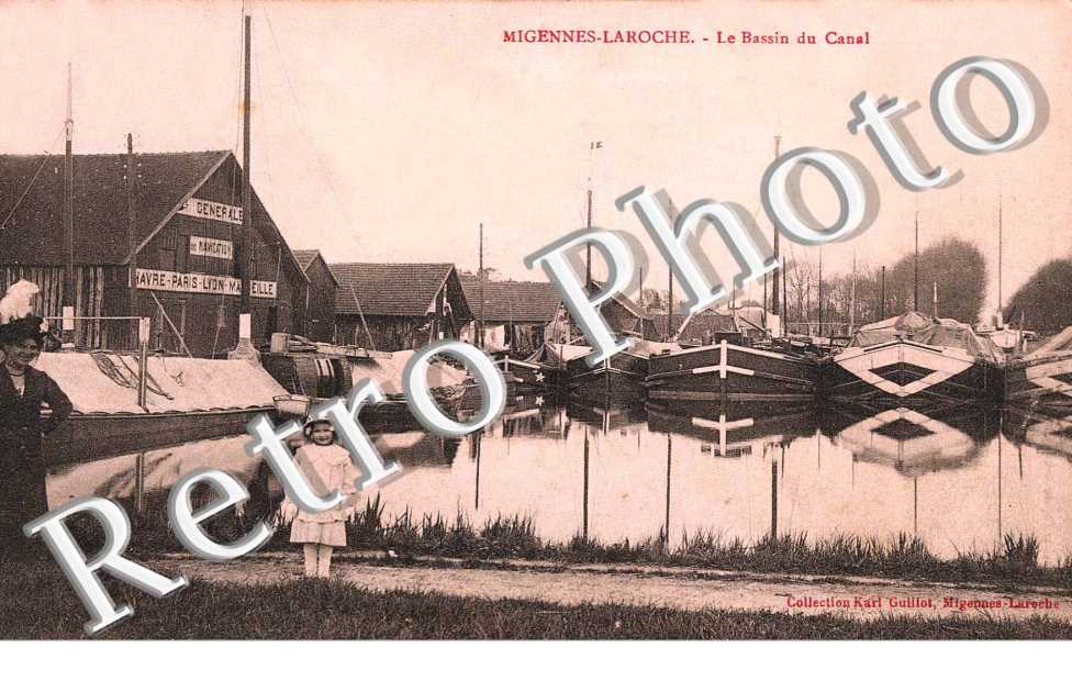 Laroche-Migennes, le bassin du canal
