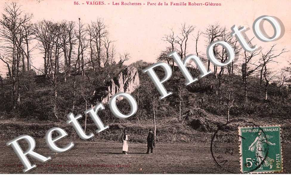 les Rochettes, parce de la famille Robert Gletron