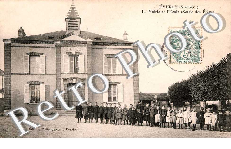 la mairie et l'ecole