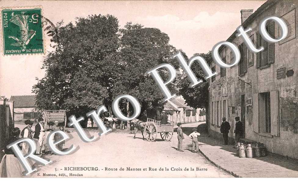 Route de Mantes et Rue de la Croix de la Barre