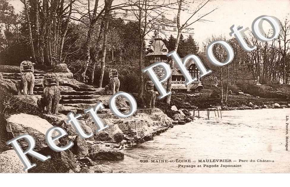 Parc du Chateau, Paysage et Pagode Japonaise