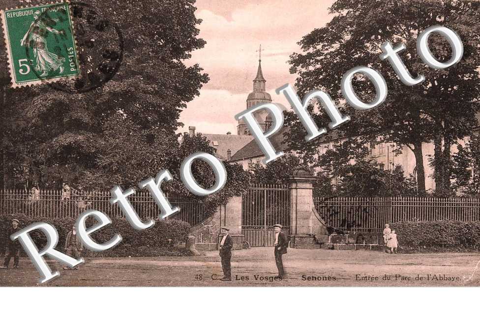 Entree du parc de l'abbaye
