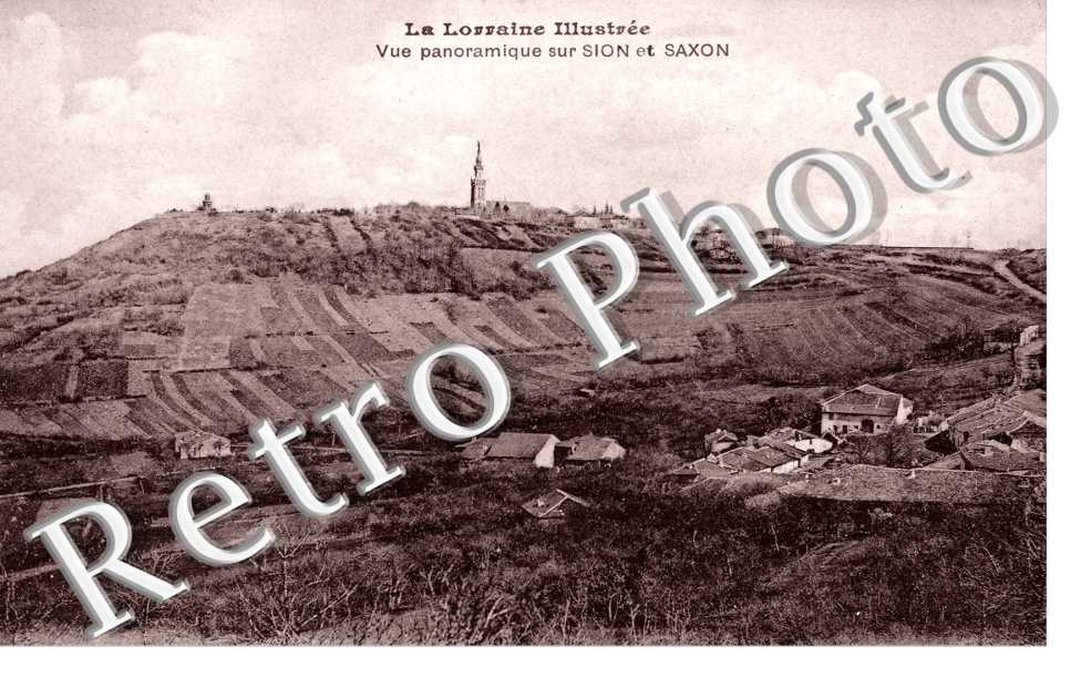 vue panoramique sur Saxon