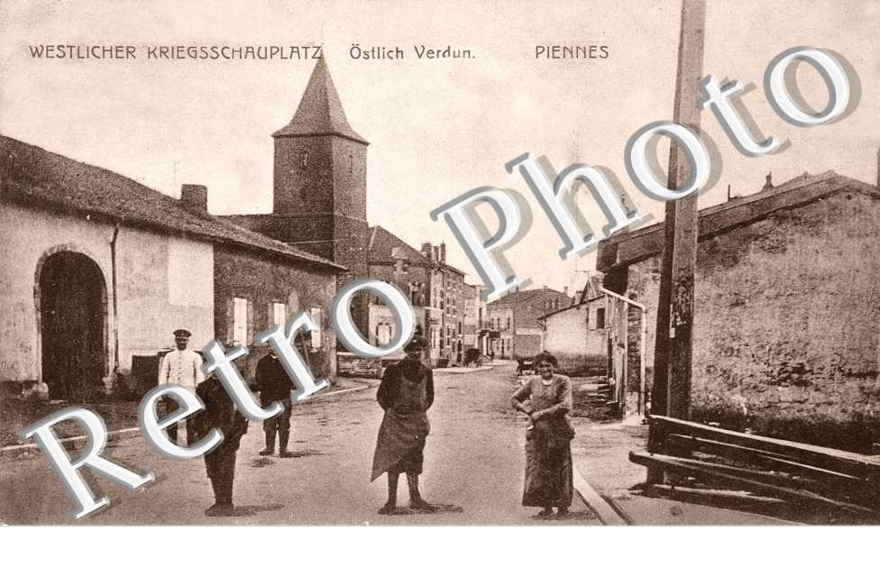 Westlicher kriegsschauplatz - feldpostkarte
