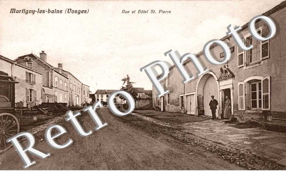Rue et hotel St. Pierre