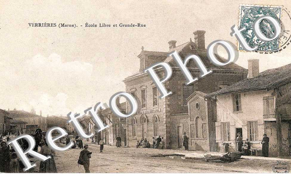 ecole libre et Grande-Rue