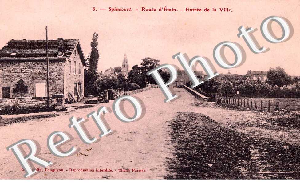 Route d'Etain - entree de la ville