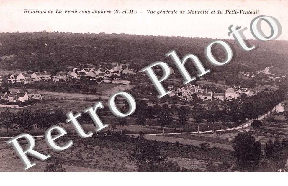 Vue Generale de Mourette et du Petit Venteuil