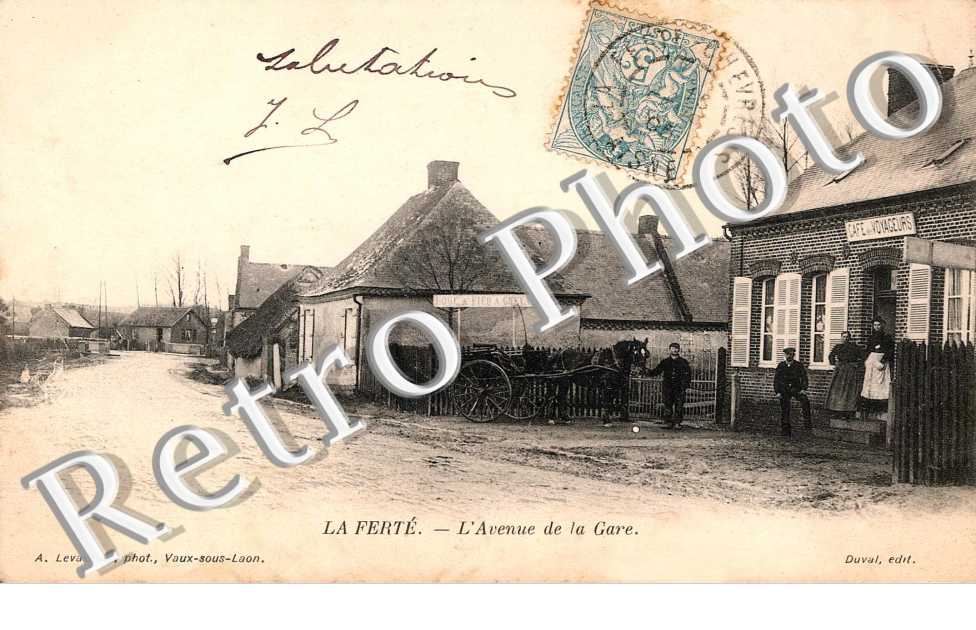 l'avenue de la gare