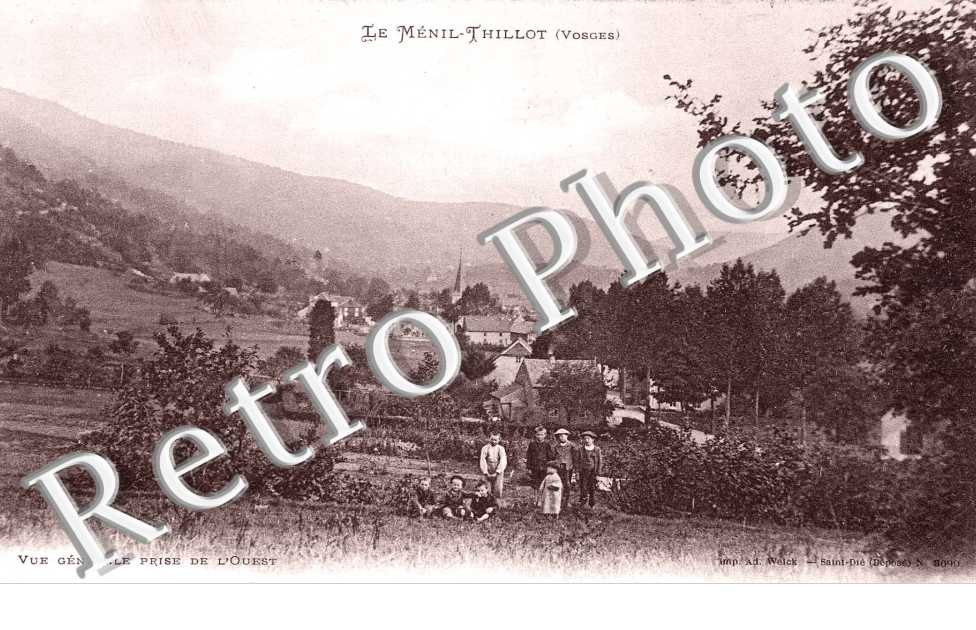 VUE GENERALE PRISE DE L'OUEST