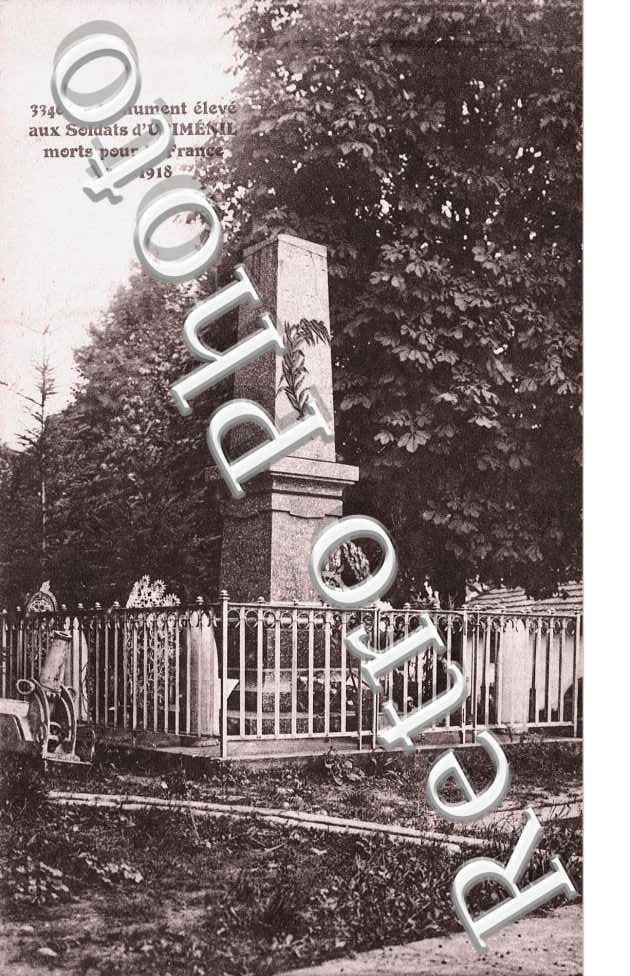 Monument eleve aux soldats morts pour la France 1914-1918