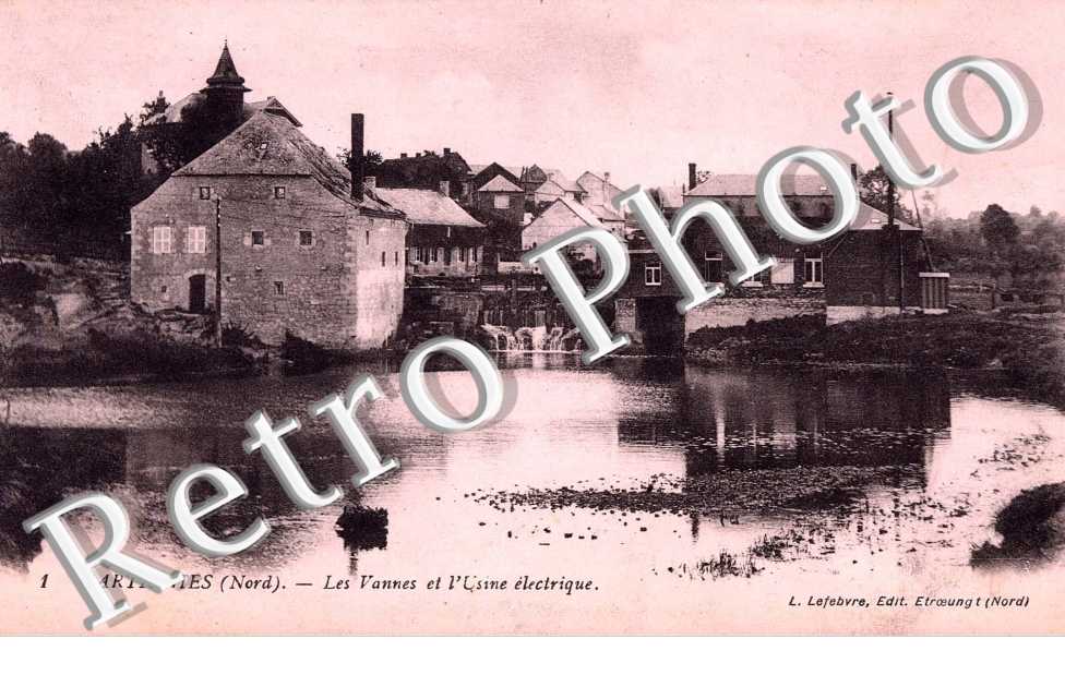 les vannes et l' usine electrique
