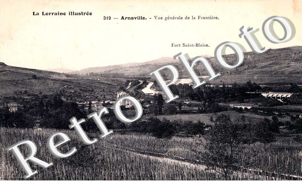 vue generale de la frontiere
